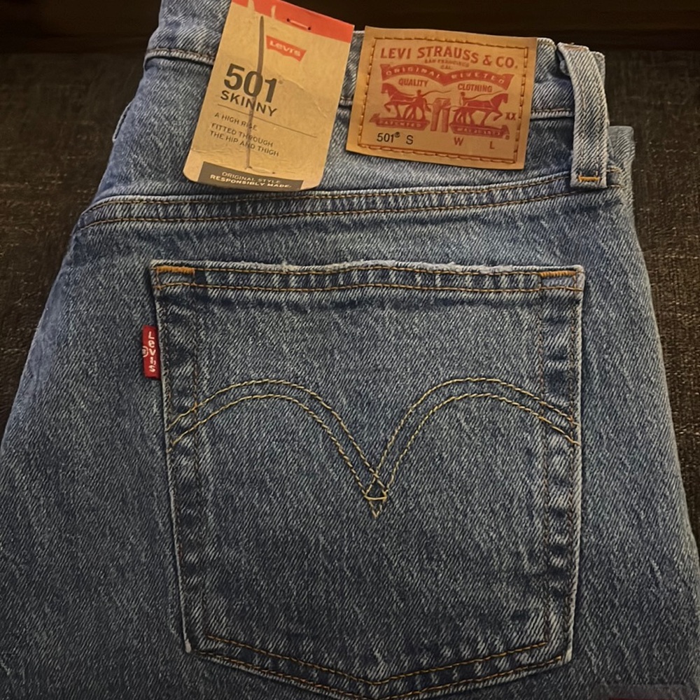 Levi 501 High Rise Skinny